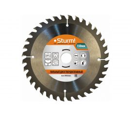 Диск пильный (150x22.2 мм; 36 зубьев; переходное кольцо 20 мм) Sturm 9020-150-22/20-36T 