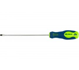 Отвертка СИБРТЕХ SL4.0x150 мм, CrV, 2-х компонентная рукоятка 11863 