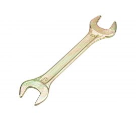 Гаечный рожковый ключ желтый цинк REXANT 14х15 мм 12-5825-2 