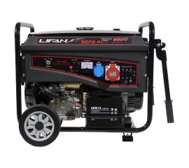 Бензиновый генератор LIFAN 7000E3 (6GF2-4) 220/380В, 6/6,5 кВт, 15 л.с. 00-00000119 