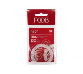 Набор прокладок ПВХ со свойствами силикона FOOB 1/2, 10 шт F20.32.10 00-00002542 