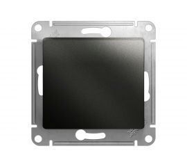 1-клавишный механизм переключателя Schneider Electric скрытой проводки Glossa 10А IP20 6а 10AX антрацит GSL000761 