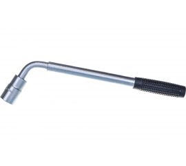 Балонный ключ HARDEN Г-образный, CRV, со сменной головкой, 17/19 мм и 21/23 мм 670231 