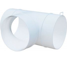 Тройник Т-образный для круглых воздуховодов D100 мм ВИЕНТО В10ТКП 