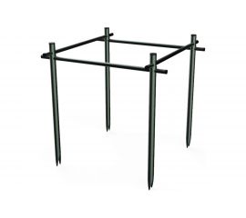 Ограждение GRILLUX Pillar 600x600 мм, зеленое ВЗР2526-01 