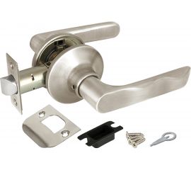 Ручка защелка PUNTO 6024 SN-P без фик. мат. никель 36815 