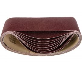 Шлифовальные ленты ЛБ 100х610 мм, А100, 14А, 10 шт. Tsunami D76110061014100 