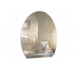 Зеркало mixline Уют 490х580 с полкой 525474 