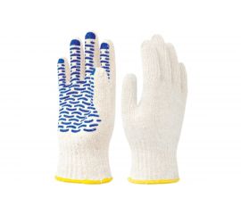 Перчатки х/б с ПВХ ВОЛНА СПЕЦ-SB Пер 012 