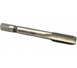 Машинно-ручной метчик TORNERI М10х1.5 Р6М5 для глухих отверстий 028765 