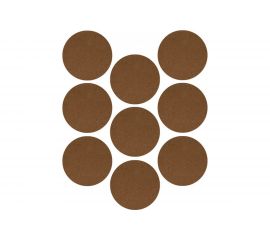 Самоклеящиеся подкладки для мебели FIT круглые 25 мм, 9 шт. войлок 67517 