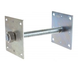 Регулировочная стойка ЗУБР Анкер 140х140х250мм х М24 310266-140 