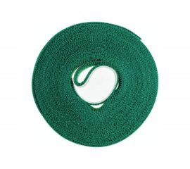Стяжка-липучка NIKOMAX нарезаемая, в рулоне 5 м, ширина 25 мм, зеленая NMC-CTV05M-25-RL-GN 