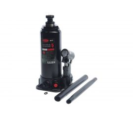 Гидравлический бутылочный домкрат с клапаном 5т выс.подъема 216-413мм ROCKFORCE RF-T90504S 