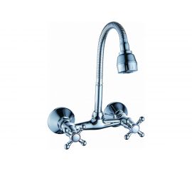 Смеситель для кухни Diadonna с гибким, регулирующим положение изливом D80-247354 