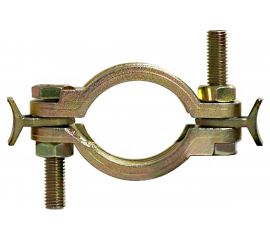 Усиленный хомут TITAN LOCK 2-болтовый, 40-49 мм, ковкий чугун TL40-49DC 