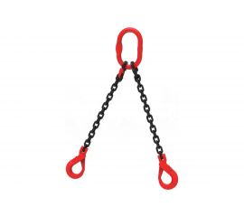 Строп OCALIFT 2СЦ 2,8 т, 2 м, цепной, двухветвевой, т8, с самозакрывающимся крюком 1163282с 