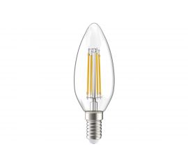 Лампа IEK серия 360, LED, C35, свеча, прозрачная, 7вт, 230В, 4000К, E14 LLF-C35-7-230-40-E14-CL 