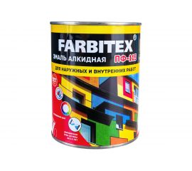 Алкидная эмаль FARBITEX ПФ-115 (хаки; 0.8 кг) 4300006009 