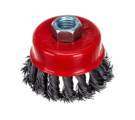 Щетка-чашка по металлу крученая 65 мм, М14 для УШМ SAMGRUPP 16139 