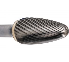 Борфреза твердосплавная NORGAU форма F (12x25 мм; хвостовик 6 мм) 077130320 