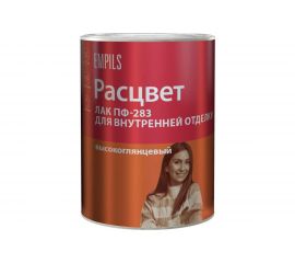 Алкидный лак Расцвет для внутренней отделки, 0.8 кг 6417 