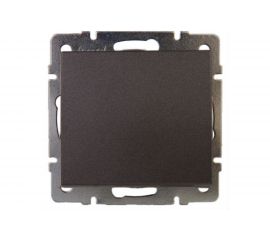 Розетка LEZARD RAIN с/ з с крышкой керам. цв. черный графит матовый 703-4188-123 