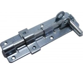 Финский засов Скобис ЗТ-140 цинк белый, 15 шт. 4680016802070 