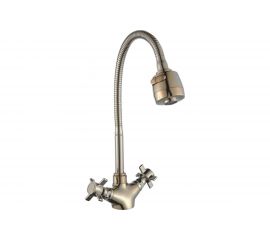 Смеситель для кухни Diadonna с гибким, регулирующим положение изливом D84-758352J 