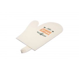 Рукавица для сауны Банные штучки Добрая банька, войлок 100% 41045 