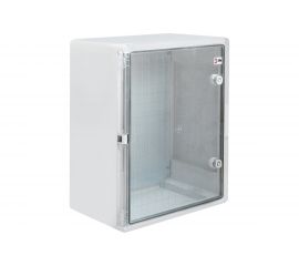 Распределительный щит ЭРА ЩМПП box504024t 500х400х240мм прозрачная дверь УХЛ1 IP65 IK10 Б0052358 