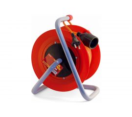 Силовой удлинитель на катушке LUX К1-0-30 4606400604808, 30м, выносная розетка 