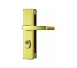 Бронированный гарнитур ABUS KLZS 714 F3 цвет латуни PZ72 ручка/ручка Class ES 1 64490 