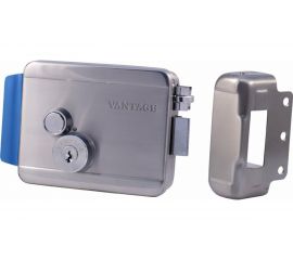 Электромеханический замок Вантаж нержавеющая сталь VE091INOX L 