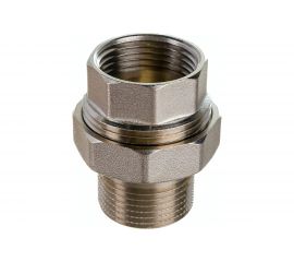 Соединитель СТМ с накидной гайкой, прямой, 1", гайка-штуцер CRAS0001 