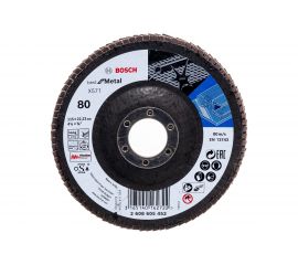 Круг лепестковый Best for Metal для УШМ (115 мм; К80) Bosch 2608605452 