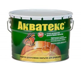 Грунт-антисептик Акватекс ваниль 10 л 135087 