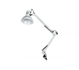Настольный светильник IEK 1014 на струбцине, Е27, белый LNNL4-1014-2-VV-40-K01 