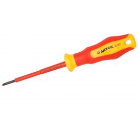 Диэлектрическая крестовая отвертка SHTOK 1000В Ph0x75 мм 09204 