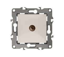 Одиночная TV розетка ЭРА 12-3101-02 IP20, слоновая кость Б0014706 