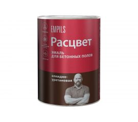 Эмаль для бетонных полов Расцвет желто-коричневая, 0.9 кг 70679 