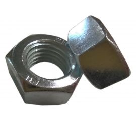Гайка ZAMETAL М20х1,5 пр. 8.0, DIN 934, оц. 100 шт. ZA516589 