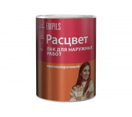 Алкидный лак Расцвет для наружных работ, 0.8 кг 6428 