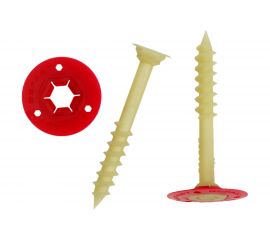 Анкер шуруп для газобетона с рондолью BEFAST ГБ 12/18х190 ASBF190R120S 