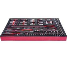 СОРОКИН Инструмент в ложементе Great дюймовый 108 предметов 1.208 