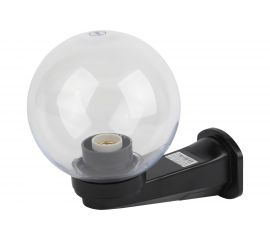 Садово-парковый светильник ЭРА НБУ 01-60-252 шар, прозрачный, призма, с настенным крепежом Б0048079 