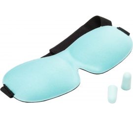 Маска и беруши для сна BRADEX 3D Сладкие сны, бирюзовая, KZ 0460 