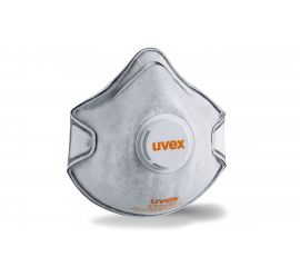 Фильтрующая полумаска Uvex Силв-Эйр 2220, Ffp2, с клапаном и угольным фильтром 8732220 