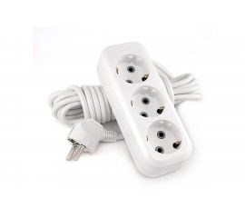 Сетевой удлинитель с заземлением 3-местный, 3м, У3-Е LUX 4606400414643 