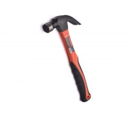 Молоток-гвоздодер HARDEN двухкомпонентная фибергласовая рукоятка, намагниченная головка, 700 гр. 590216 